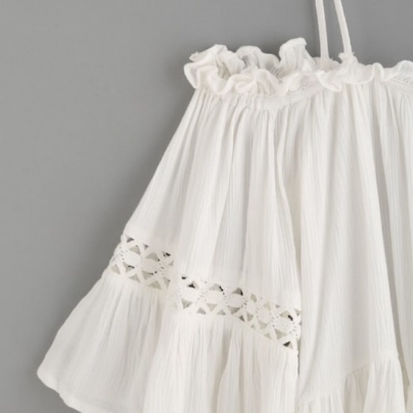 OFF-THE-SHOULDER CROP TOP - Picture 6 of 7